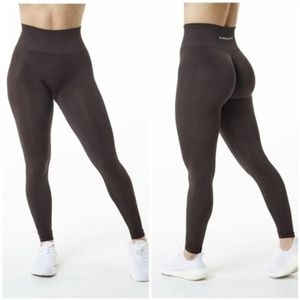 Alphalete Amplify Legging XS Chocolate